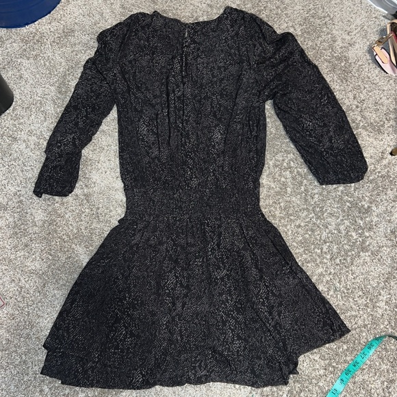 NWOT Rails Inez Crew Pullover Snake Print Dress Size Medium - Picture 5 of 12